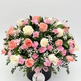Empaque Con rosas tiernas